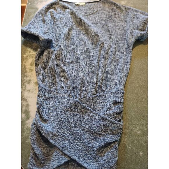 Ba&sh blue  Woven drop waist tunic dress sz 0 (US XS) - Picture 1 of 4